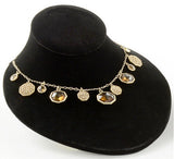 7.0" x 4.5" x 9.0", 4.5" Large Jewelry Display for Necklaces, Low Profile, Velvet - Black 19276