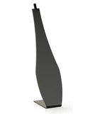 3.0" x 10.8" x 3.0", 10.75" Acrylic Jewelry Display for Necklaces, Elongated Shape - Black 19283