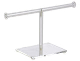 T-Bar Jewelry Display Bracelets Stand Chains Display Watch Rack Clear Acrylic 19328