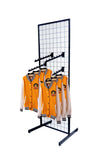 Metal Gridwall Towers, Includes (12) Waterfall Hooks - Black 19358