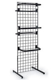 Metal Gridwall Towers, Set of (2) - Black 19365