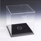 11.0" x 11.4" x 11.0" Sports Display Case w/ Lift-Off Top, Removable Riser   Black Base 19377