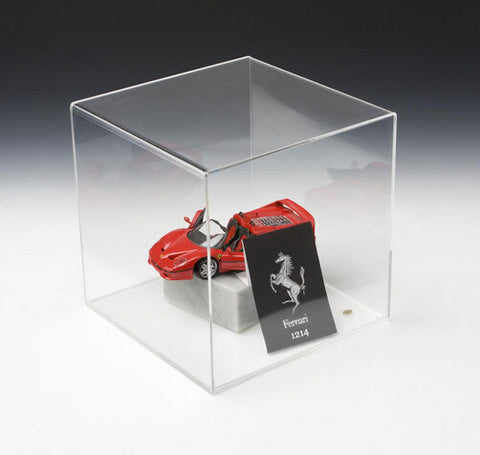 Model Display Case Lift-Off Top Clear Acrylic Showcase Cellphone Glorifier Box 19379