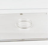 13.5" x 9.8" x 8.5" Sports Display Case w/ Clear Acrylic Panels   Base, Lift-Off Top for Footballs
