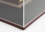 11.3" x 17.5" x 11.3" Sports Display Case w/ Lift-Off Acrylic Top   Mahogany Base 19388