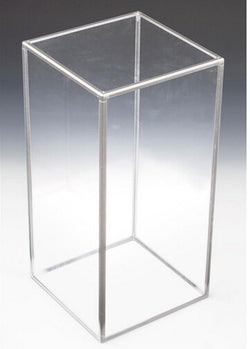 10" x 20" Sports Display Case w/ Acrylic Panels   Silver Aluminum Frame 19391