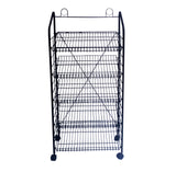 24.8" x 58" x 16.5" Bakery Display Rack w/Wheels