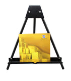 Table Top Easel with Portable Design, 17.5 x 16.75 Black 19449