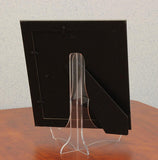 Medium Plate Easel for Counter, 9-inch, Set of 5 - Clear 19463