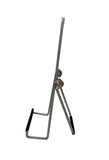 Wire Easel for Table Top with 1.2-inch Lip, Wide Base, 5-5/8 x 8-3/4, Foldable Design, for Books, Trophy Plaques, CDs, Greeting Card Designs 19465