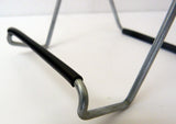 Wire Easel for Table Top with 1.2-inch Lip, Wide Base, 5-5/8 x 8-3/4, Foldable Design, for Books, Trophy Plaques, CDs, Greeting Card Designs 19465