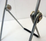 Wire Easel for Table Top with 1.2-inch Lip, Wide Base, 5-5/8 x 8-3/4, Foldable Design, for Books, Trophy Plaques, CDs, Greeting Card Designs 19465
