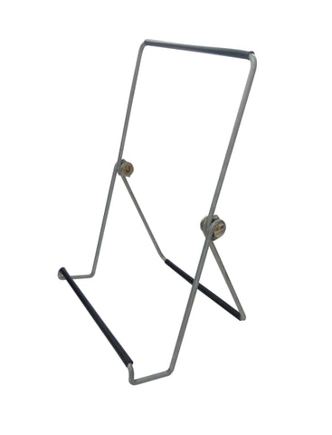 Wire Easel for Table Top with 1.2-inch Lip, Wide Base, 5-5/8 x 8-3/4, Foldable Design, for Books, Trophy Plaques, CDs, Greeting Card Designs 19465
