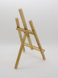 Wood Easel Standard Tripod Design, 7.5 x 16.5 - Natural 19467