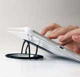 iPad Air Case and Stand for Wall Mount or Desktop Use, Rotating - White 19470