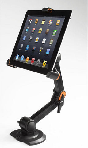 Adjustable iPad Tablet Counter Mount w/ Rotating Bracket - Black 19471