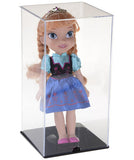 Doll Display Case w/ Black Base   Acrylic Lift-Off Top 19472