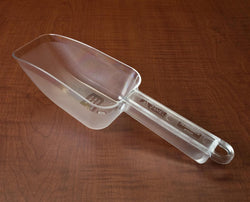 10 oz. Plastic Scoop - Clear 19478