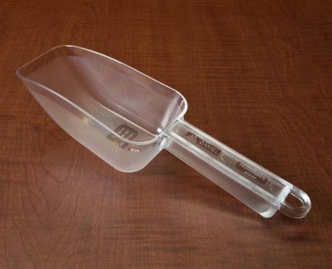10 oz. Plastic Scoop - Clear 19478
