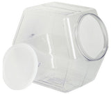 1.7 Gallon Plastic Candy Bins w/ Lift Off Lid, Set of 8 - Clear 19484