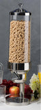 0.9 Gallon Food Dispenser, Portion Control - Silver 19497