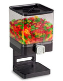 1 Gallon Food Dispenser, Portion Control - Black 19499