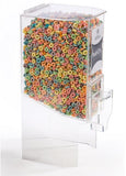3.5_Gallon_Acrylic_Food_Dispenser_w/_Sign_Sleeve,_Continuous_Flow_19512