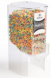 3.5_Gallon_Acrylic_Food_Dispenser_w/_Sign_Sleeve,_Continuous_Flow_19512