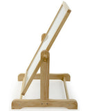 Childrens Easel with Chalkboard and Write-on White Board, 2 Sided, Swing Style Board 19526