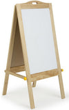 Childrens Easel with Chalkboard and Write-on White Board, 2 Sided, Floorstanding 19527