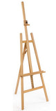 24" x 36" Chalkboard with Floor Easel - Natural Wood 19528