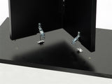 20 Portable Podium with Knockdown Design, 46.75 tall   Black 19589