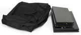 20 Portable Podium with Knockdown Design, 46.75 tall   Black 19589