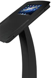 iPad Podium Stand, Locking Enclosure, Ledge for Speaker's Notes, Power Cable - Black 19613