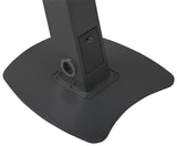 iPad Podium Stand, Locking Enclosure, Ledge for Speaker's Notes, Power Cable - Black 19613