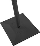 iPad Podium Stand, Locking Enclosure, Ledge for Speaker's Notes, Power Cable - Black 19615