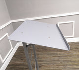 25" Single Truss Podium for Floor, Steel - Silver 19627