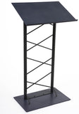 25" Single Truss Podium for Floor, Steel - Black 19628