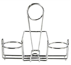 Condiment Caddy with Menu Clip  3 Compartments 19693