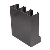 Cup, Lid Condiment Organizer, 6 Compartments, Tabletop or Wall Mount - Black 19704
