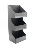 Tiered Condiment Organizer, 3 Compartments - Black 19711