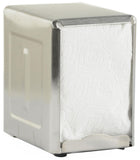 5-inch Napkin Holder for Tabletop Use, Set of 12, Stainless Steel 19713