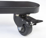 Portable TV Stand w/ Counter, Fits Monitors Up To 60", Truss-like, with Case - Black 19719