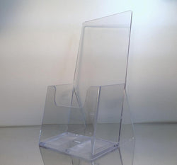 Clear Styrene Extra Deep Brochure Holder 20029