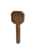 FixtureDisplays® Square Top with Pentagon Handle Wood Beer Tap Handle Header Keg Handle Faucet Pub Draft Marker Brand Generic for ferrule order 16681 16684 20977-7+20977-34
