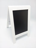 8.3 x 11.7" Double Sided Coutertop Sign Holder A Frame Wood Chalkboard For Wedding Or Small Business 21124