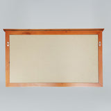 40X23 Horizontal Wood Deluxe Menu Board Black Board Wall Mountedm Promotion Sign 21188-H