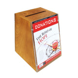Donation Box Tithing Box Suggestion Ballot Box Fund raising Box Sign Holder