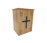 Christian Collection Box Suggestion Fundraising Donation Charity Box Doves Cross 21396