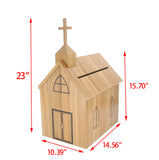 Church Steeple Box Collection Box Tithing Donation Box Fundraising Charity Box